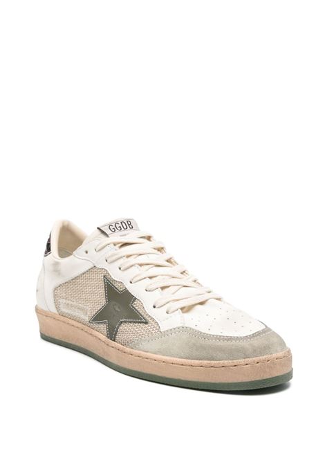 Sneakers Ball Star in bianco, verde e nero Golden goose - uomo GOLDEN GOOSE | GMF00327F00749182991